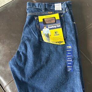 Wrangler Men's Classic Indigo Straight Jeans